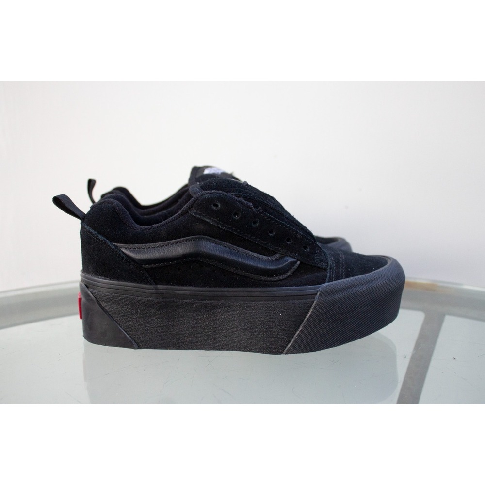 NWOT Vans Knu Stack 'Triple Black' Women Size 5